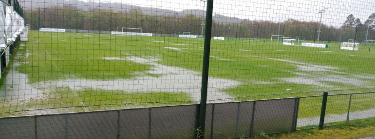 Campos de Abegondo inundados