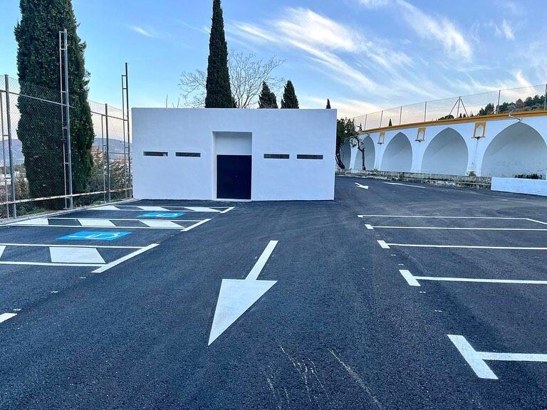 Nuevo aparcamiento en el barrio de San Felipe, en Jaén capital.
