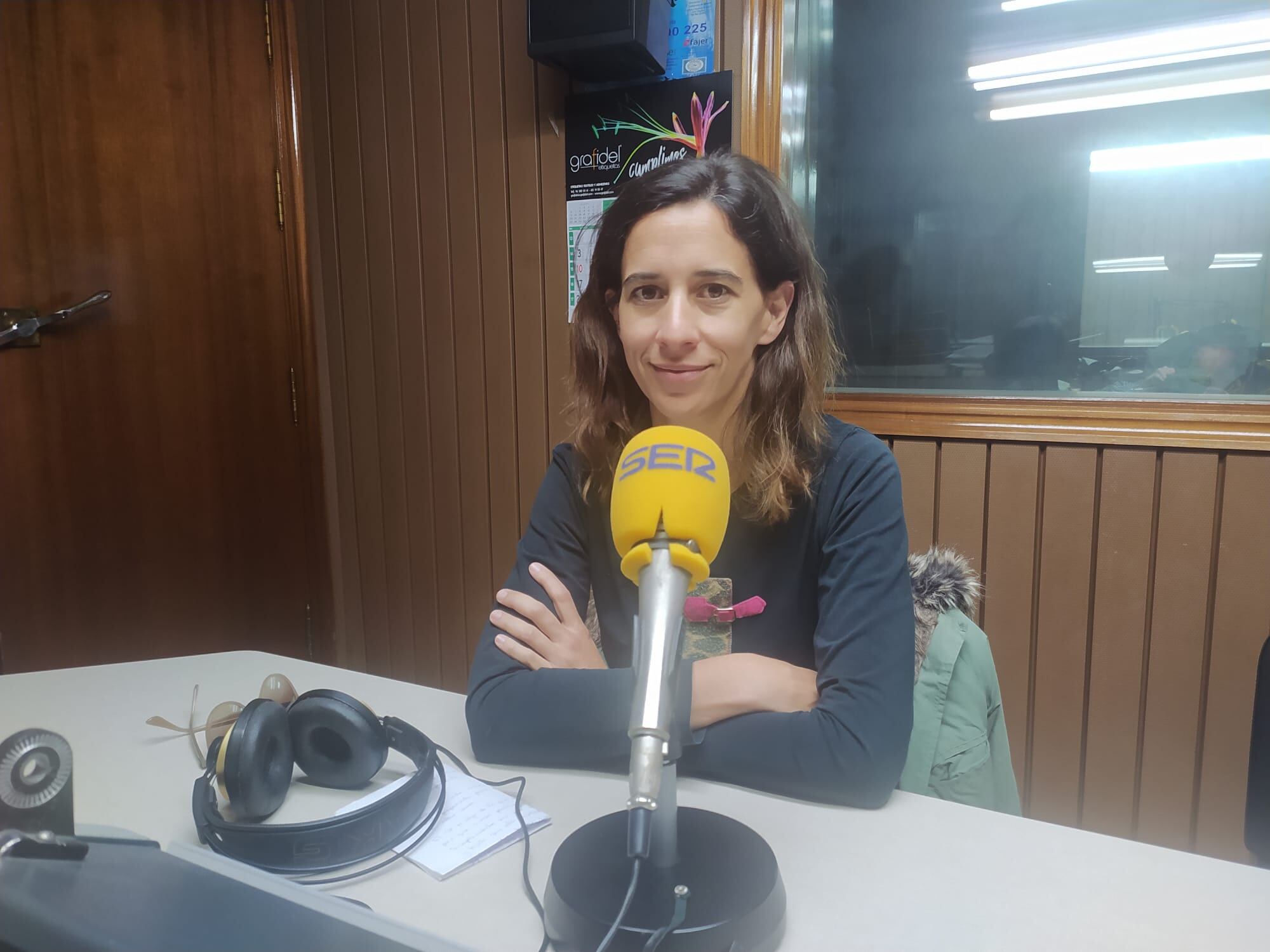 Begoña Micó, en Radio Villena SER