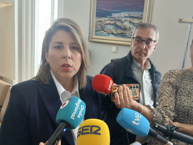 Noelia Arroyo comparece ante los medios