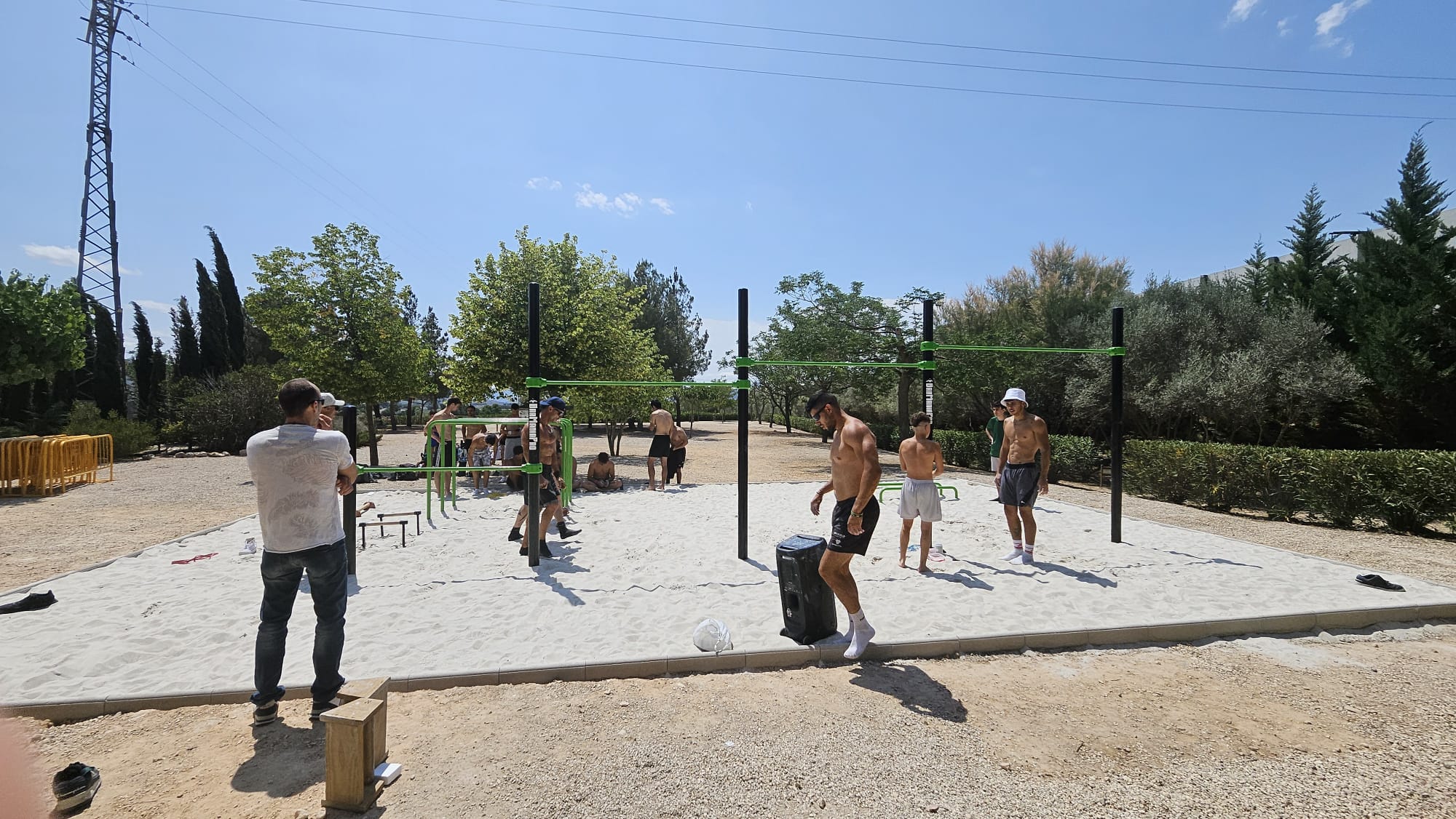 Nueva zona de calistenia