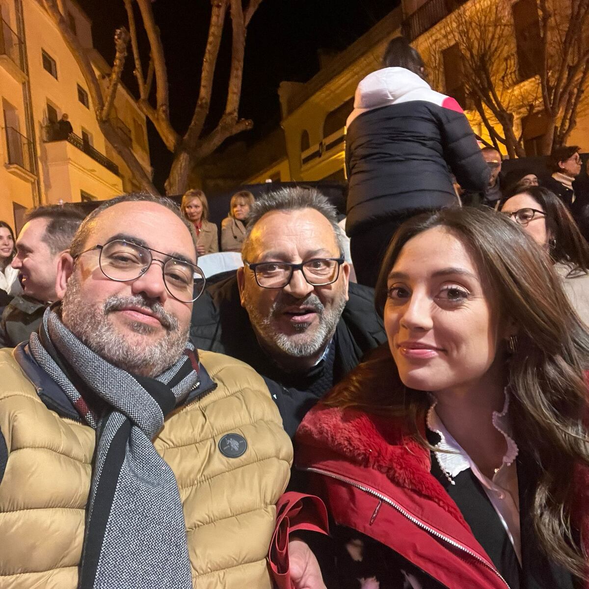 Miembros de Junta Central en las fiestas de Sax y Bocairent