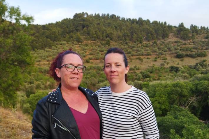 Cristina Bonifás y Lorena Bonifás, dos hermanas que luchan por la alcaldía de Chóvar