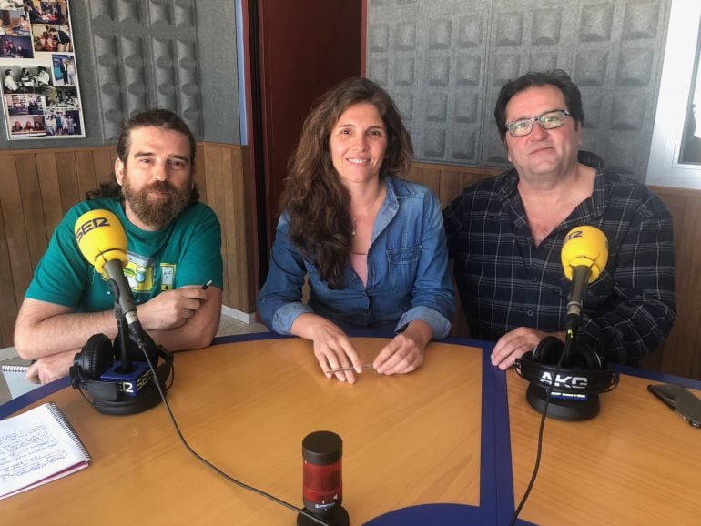 Alberto Ferrer, Luciana Aversa y Jesús Turel