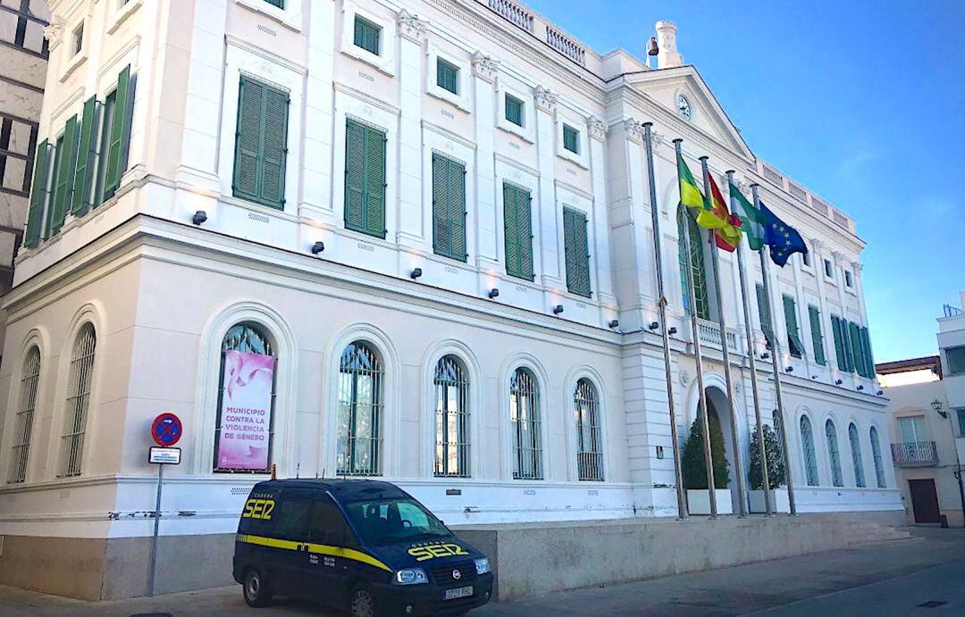 Ayuntamiento de El Puerto, en la Plaza del Isaac Peral