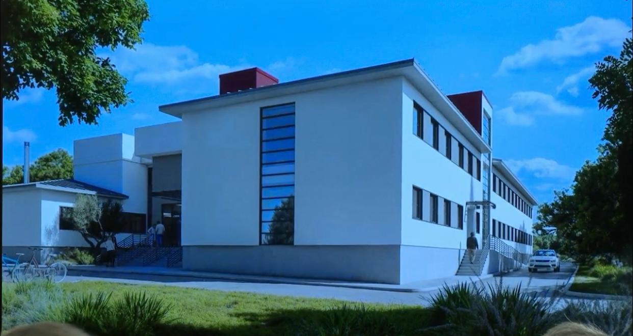 Infografía del futuro Centro Tecnológico del Huevo de Marchamalo