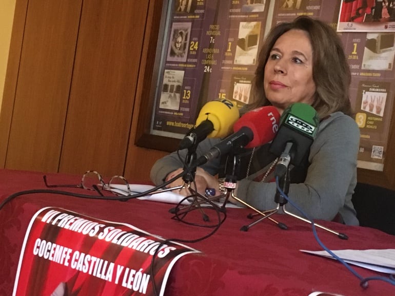 Consuelo Santiago, vocal de la Junta Directiva de Cocemfe Castilla y León