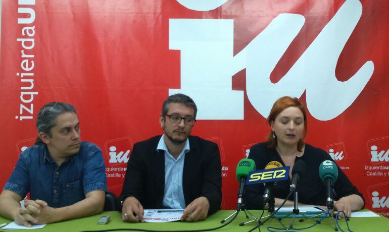 Alberto Novoa, Gorka Esparza y Mónica Martínez