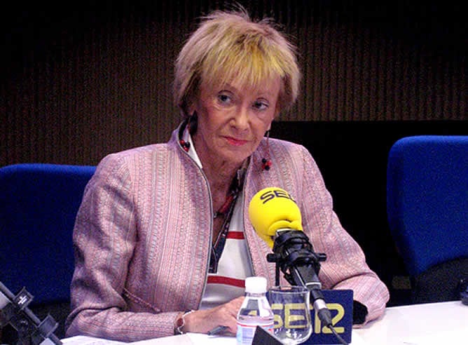 La vicepresidenta del Gobierno español, María Teresa Fernández de la Vega, en &#039;Hoy por Hoy&#039;