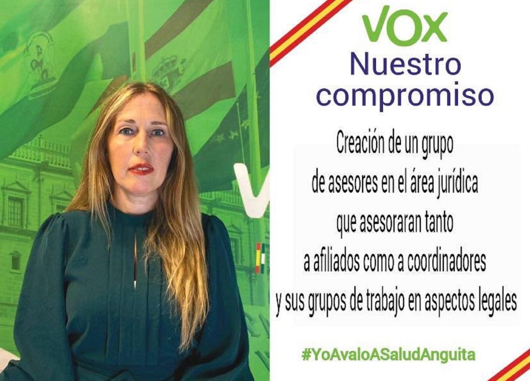 Salud Anguita ha decidido retirarse como candidata al comité ejecutivo provincial de Vox en Jaén tras la polémica por la repetición de elecciones primarias tras detectarse &quot;infracciones&quot;