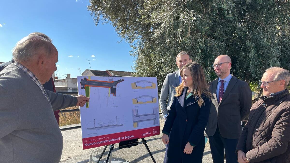 El puente entre El Raal y La Basca estará listo para finales de 2024