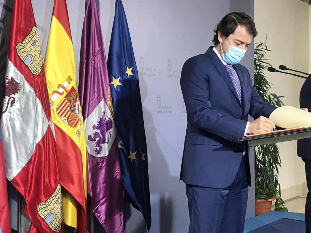 Presidente de la Junta, Alfonso Fernández Mañueco