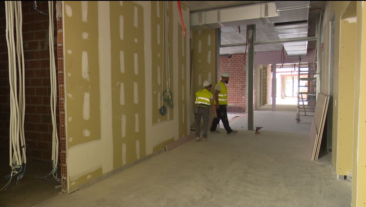 Las obras del nuevo centro sociosanitario de Gandia terminarán dos meses antes de lo previsto.