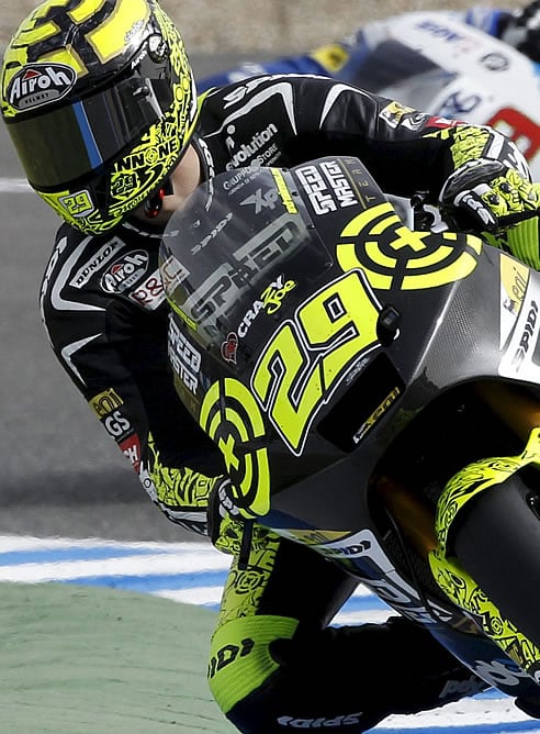 Iannone rueda en Jerez