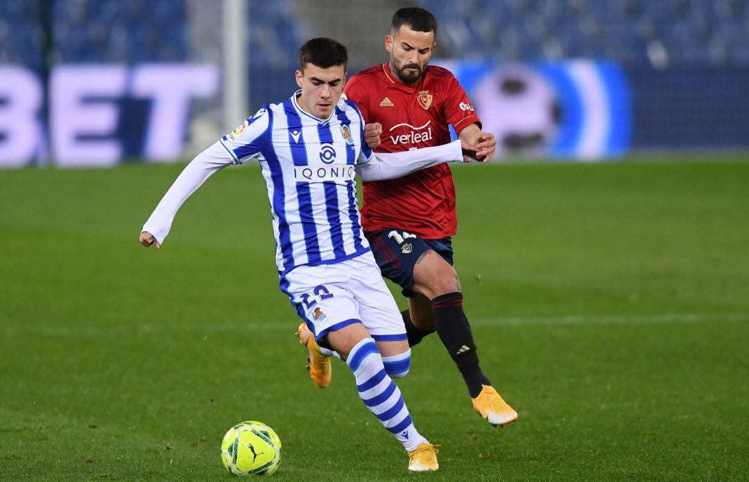 Barrenetxea marcó el gol del empate txuri-urdin