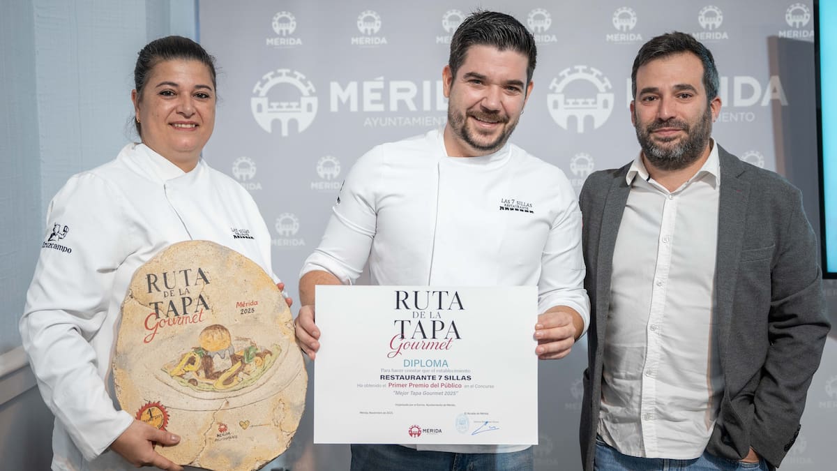 CHEFS RESTAURANTE LAS 7 SILLAS GANADORES RUTA TAPA GOURMET