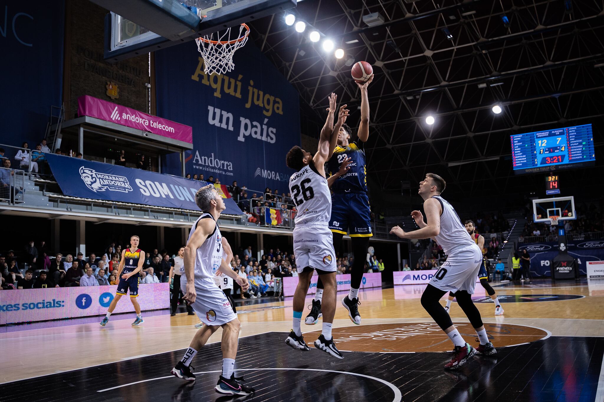 Felipe dos Anjos durant un partit la temporada passada.