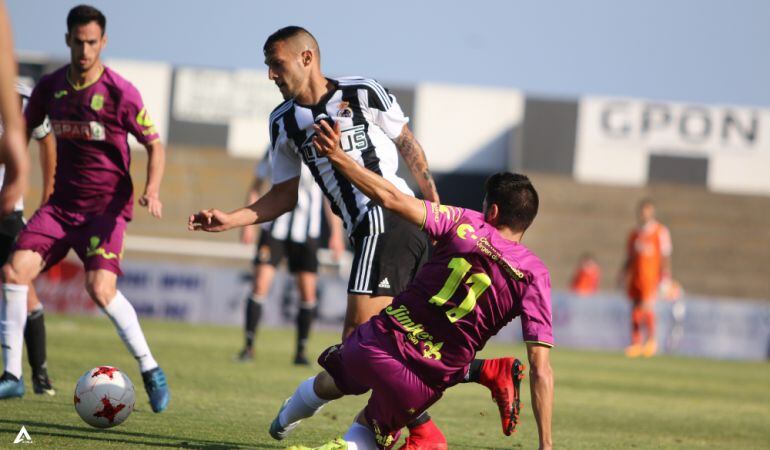 Stoichkov ante el Cartagena.