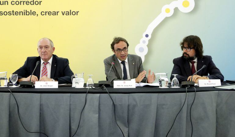 El conseller de Territori i Sostenibilitat, Josep Rull, participarà en la Taula Estratègica del Corredor Mediterrani (CMED), juntament amb el secretari d’Empresa i Competitivitat, Joan Aregio, i el secretari d’Infraestructures