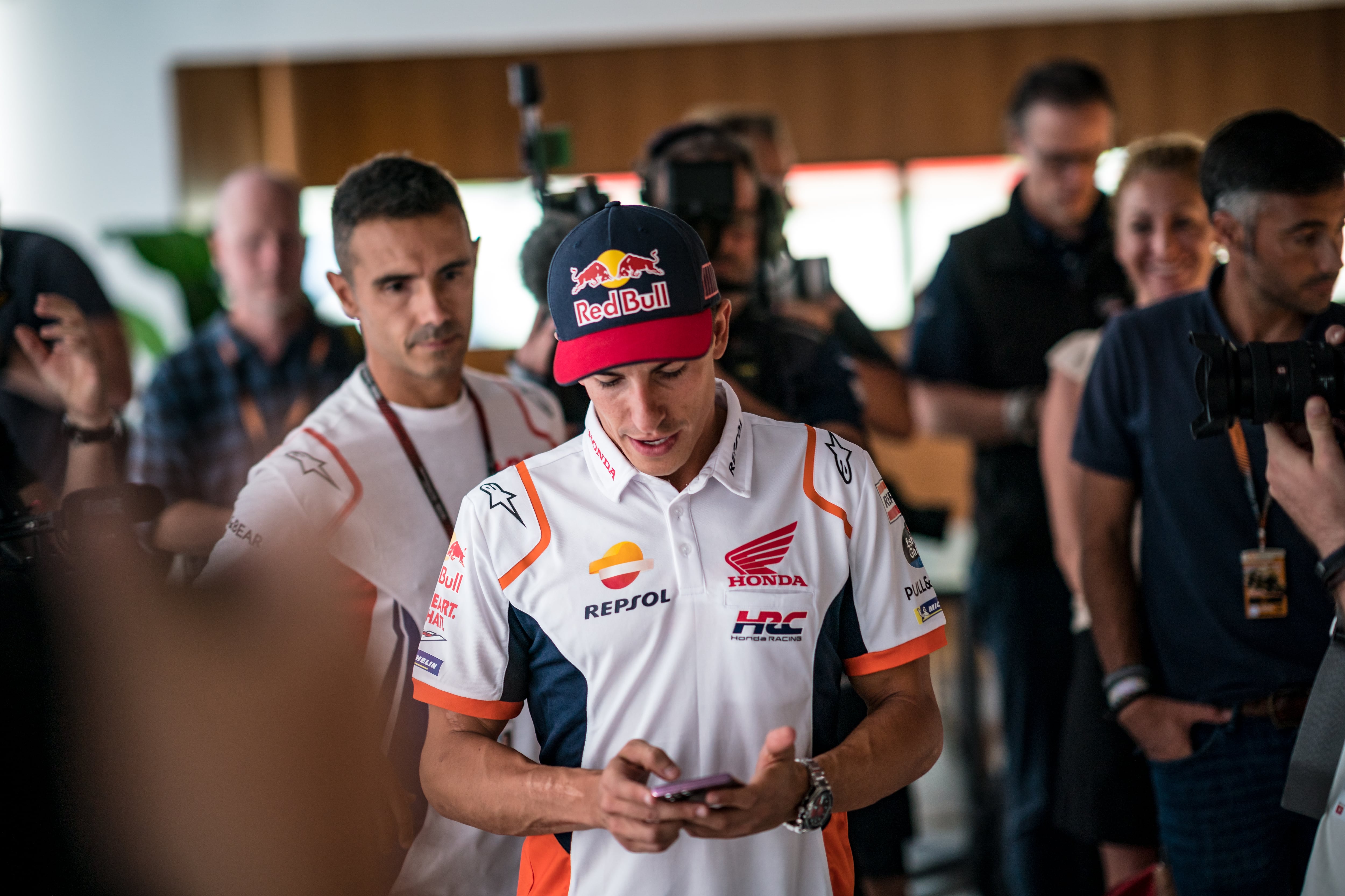 Marc Márquez, presente en el circuito de Austria. (Photo by Steve Wobser/Getty Images)