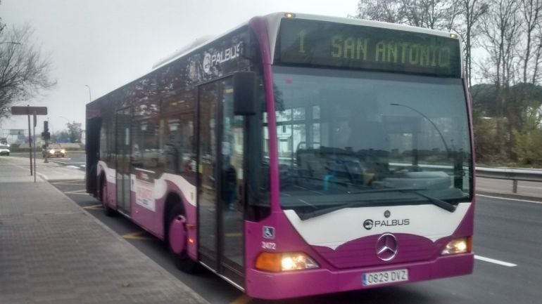 Huelga de autobuses urbanos en Palencia