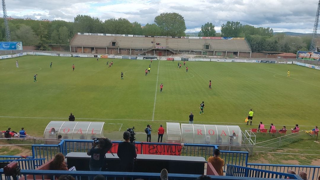 Último partido del Real Ávila en el Estadio Adolfo Suárez, frente al Atco.Tordesillas