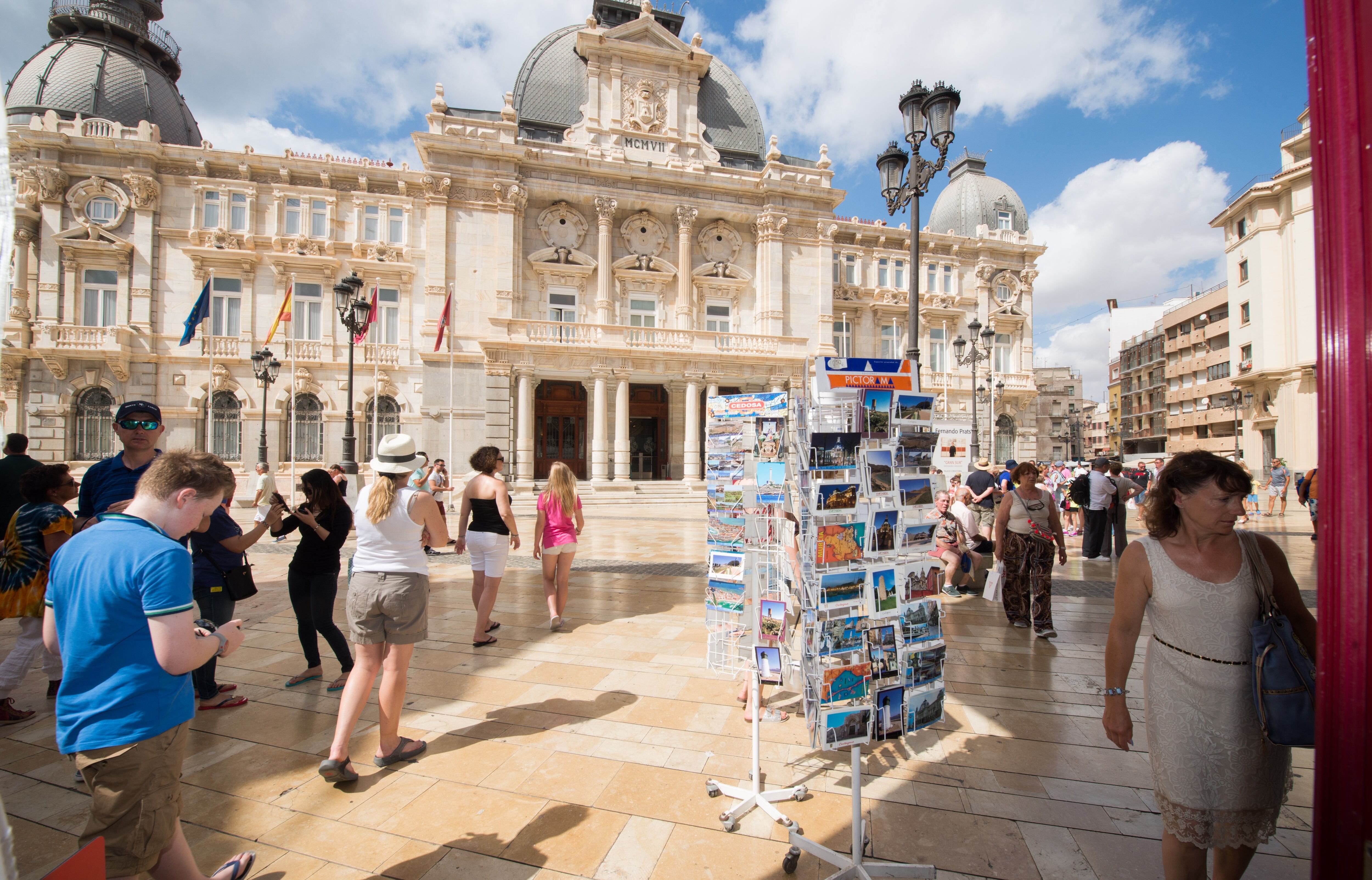 El Palacio Consistorial de Cartagena en una imagen de archivo