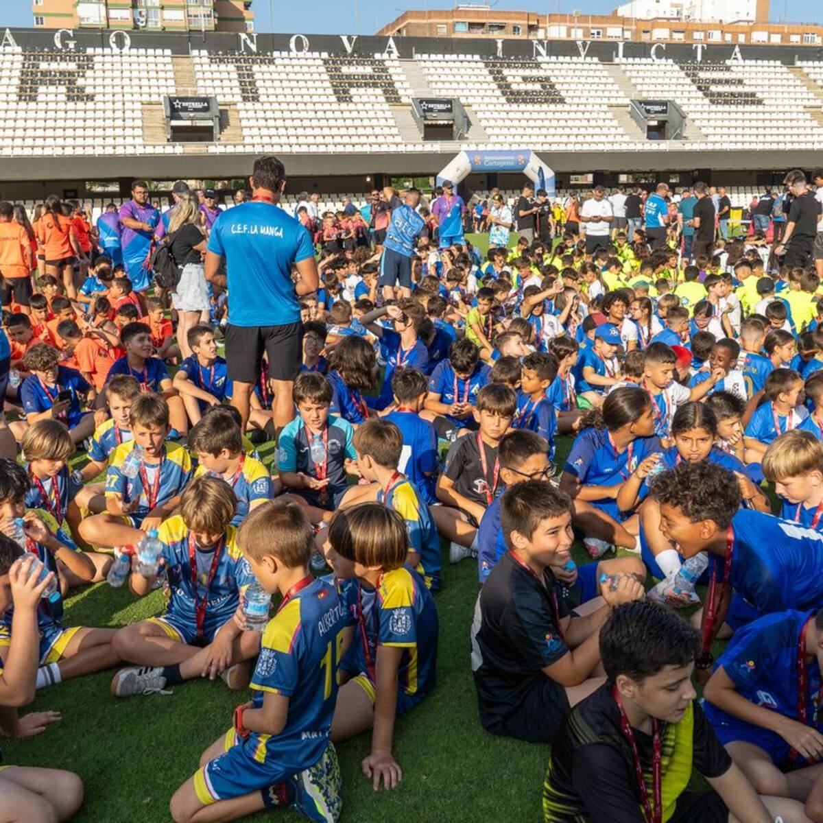Clausurada la 32ª edición de la Liga Comarcal de Fútbol Base de Cartagena