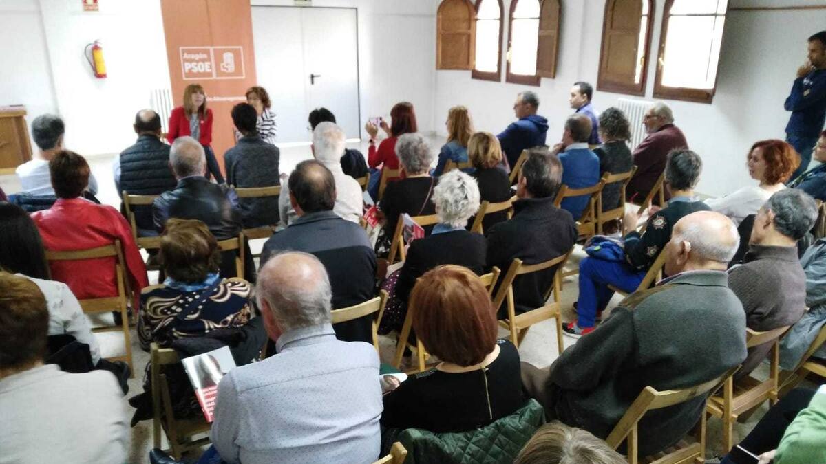 El PSOE en Sabiñánigo ha cerrado su campaña en Puente Sardas