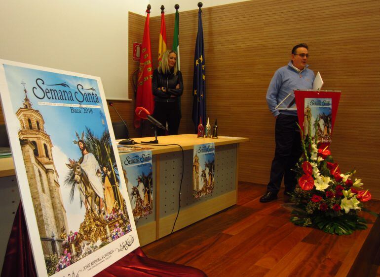 Presentación del cartel de la Semana Santa de Baza