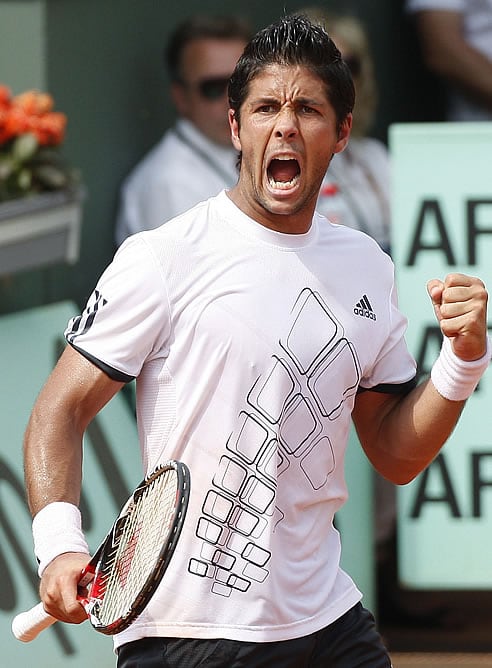 Verdasco celebra un triunfo