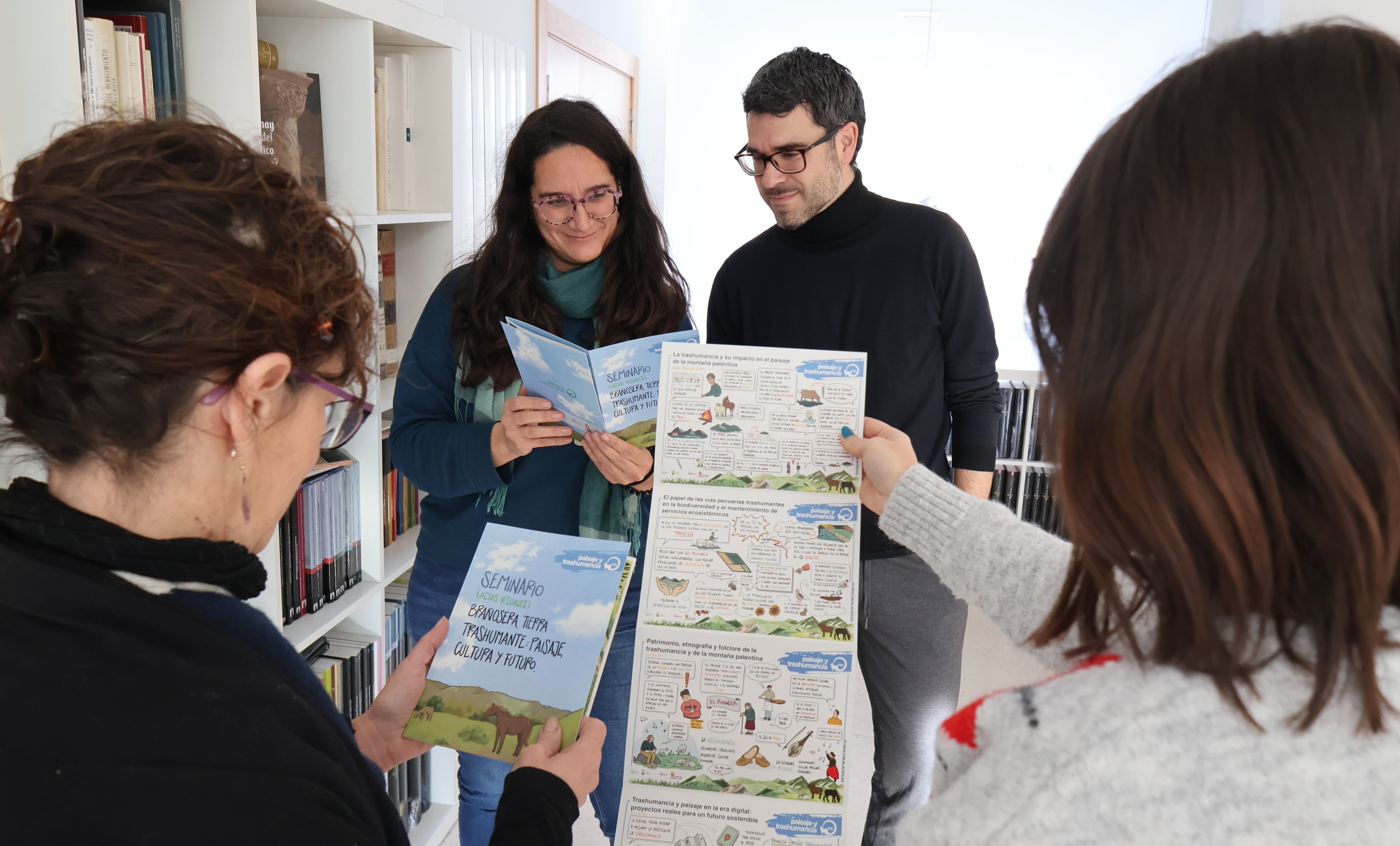 Actas visuales de 'Paisaje y Trashumancia'