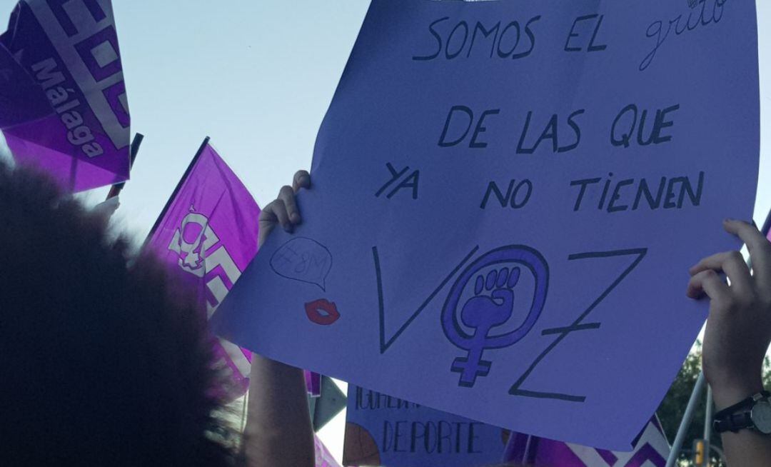 Manifestación del 8M en Málaga