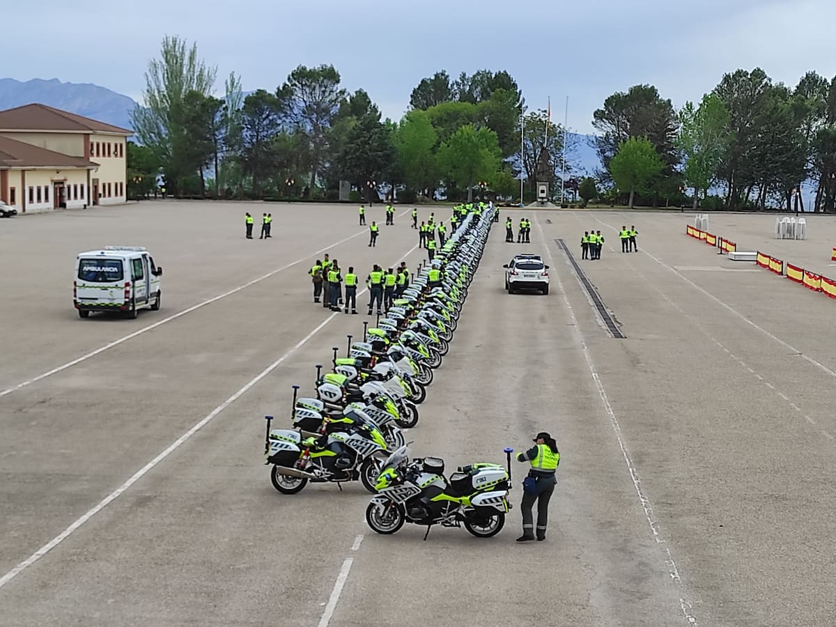 Conferencia del General Jefe de Operaciones Agrupación de Tráfico en la Academia de Guardias de Baeza