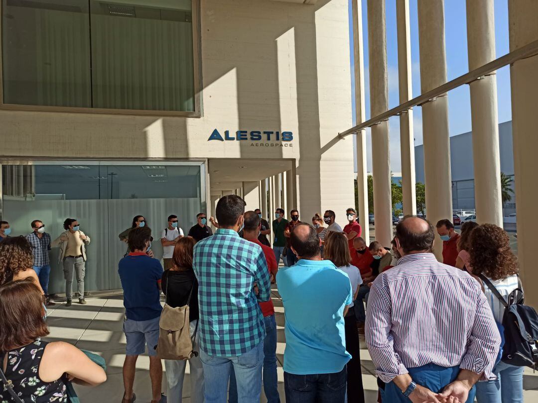 Asamblea de trabajadores de Alestis 