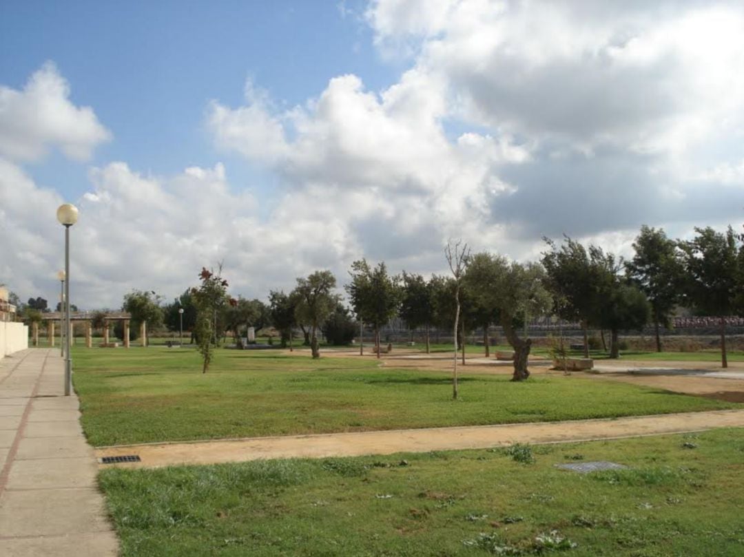 Zona arbolada de Jerez