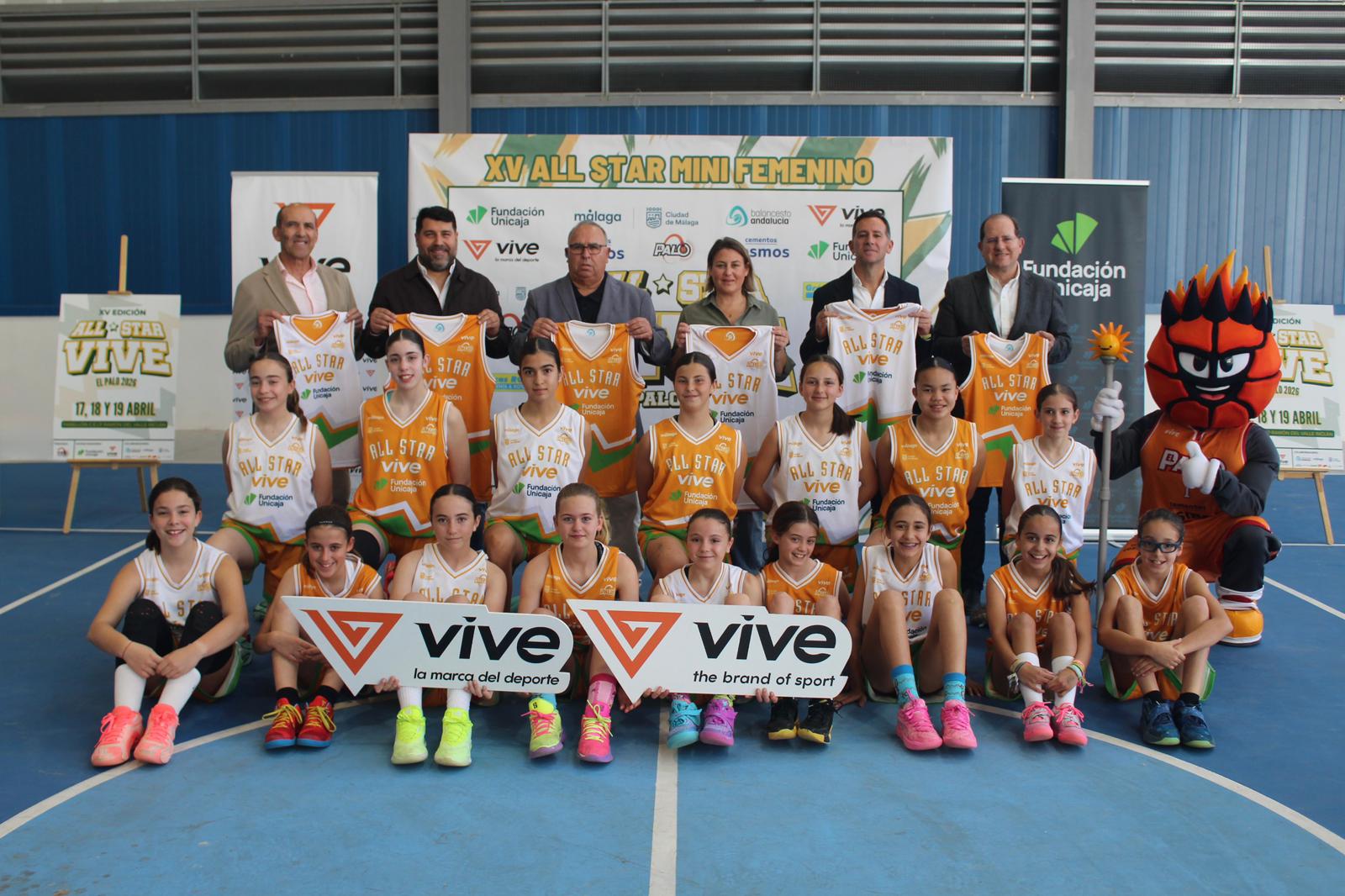 Presentación del All Star Vive Minibasket Femenino, que celebrará este fin de semana su decimoquinta edición