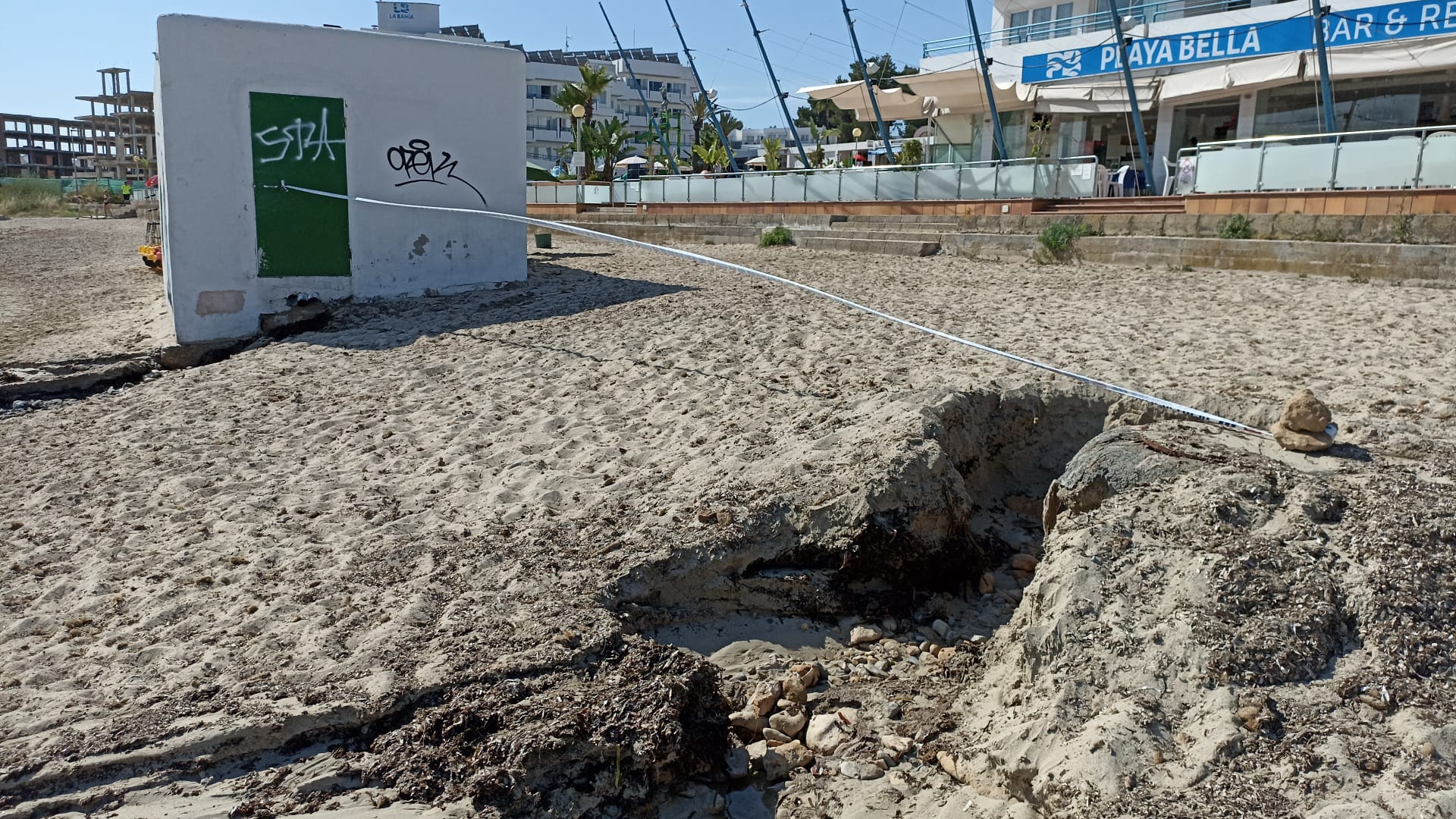 Imagen facilitada por el Ayuntamiento del vertido