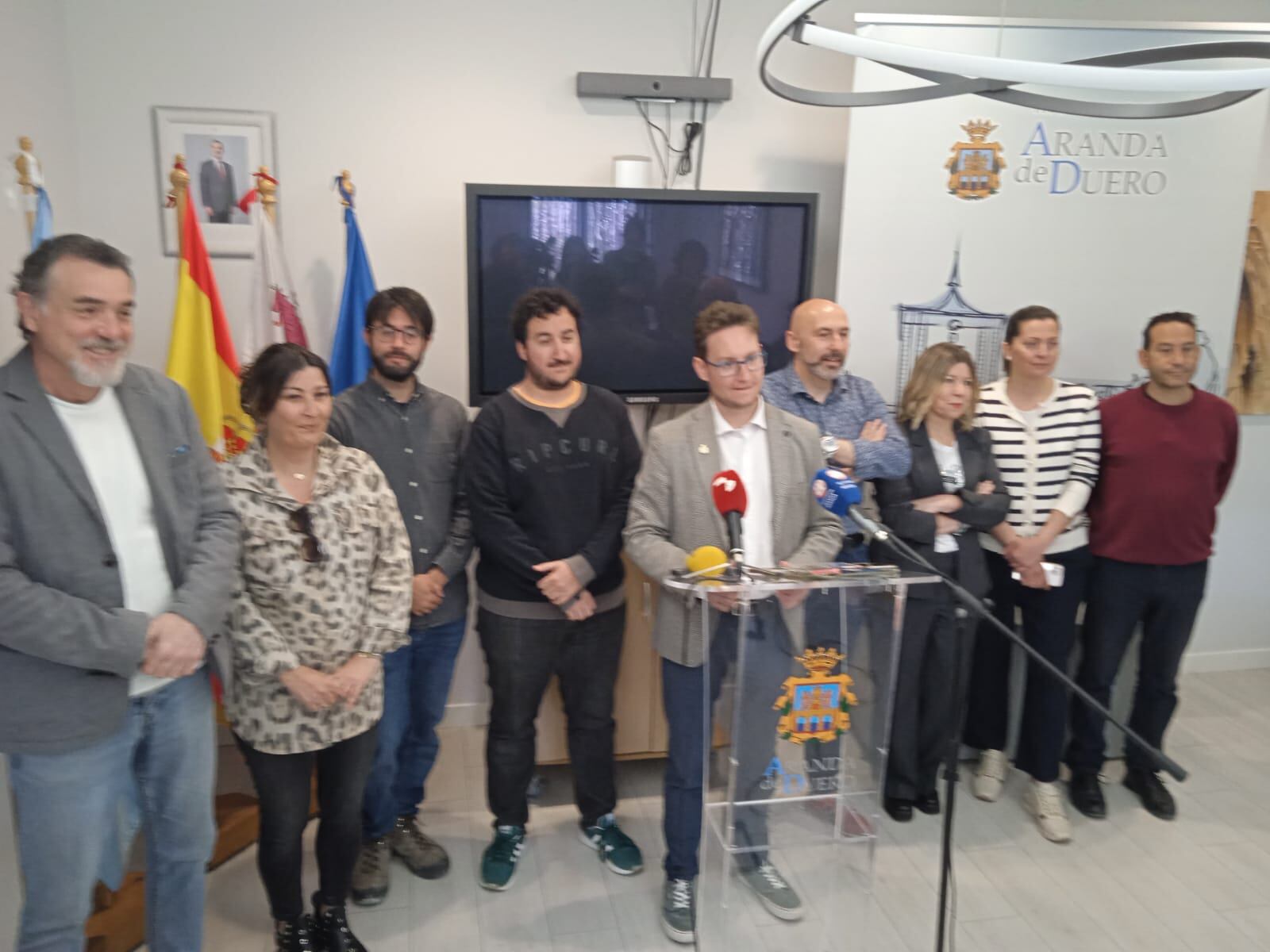 Comparecencia del equipo de gobierno al completo