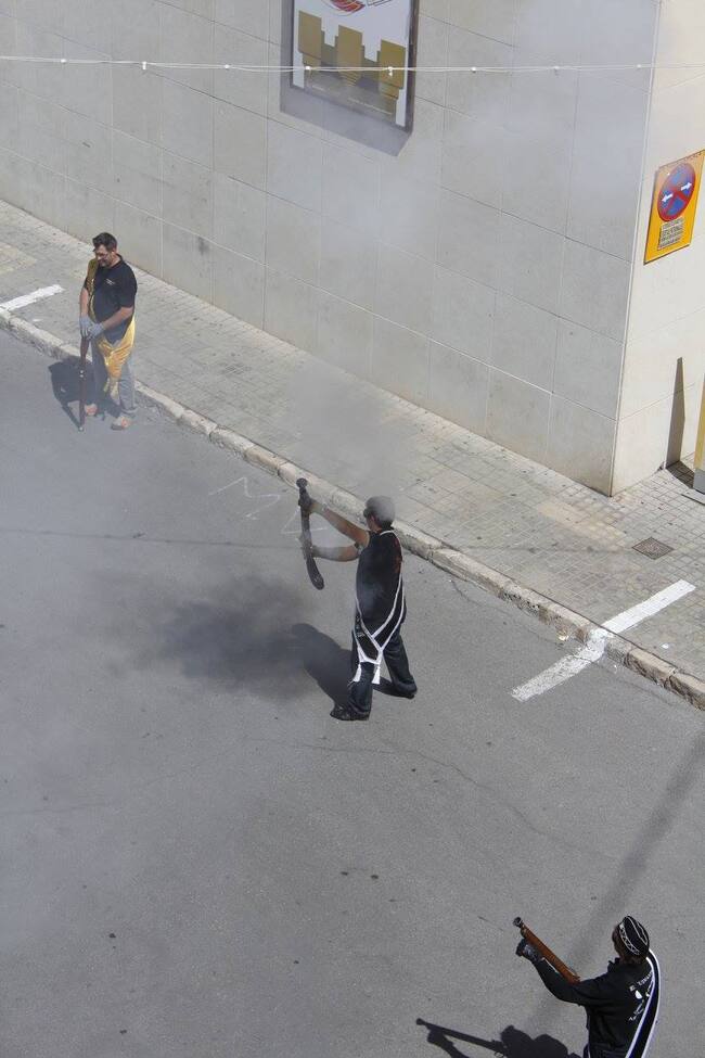 Arcabuceros. Foto Junta Central Villena