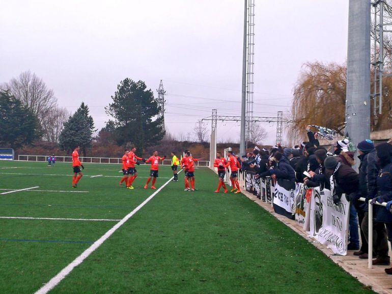 Imagen de @unionistascf del choque en San Amaro.