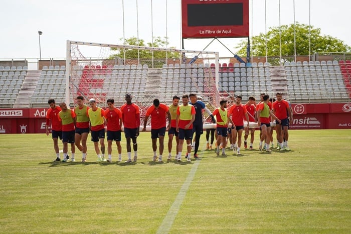 Un entreno del Algeciras