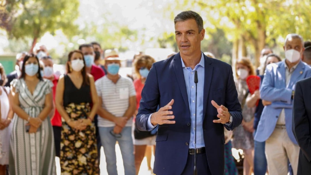 Pedro Sánchez en Navalmoral de la Mata