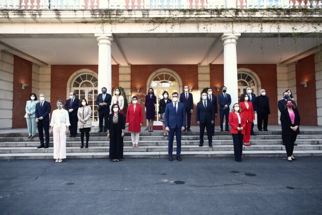 La foto de la nueva composición del Gobierno