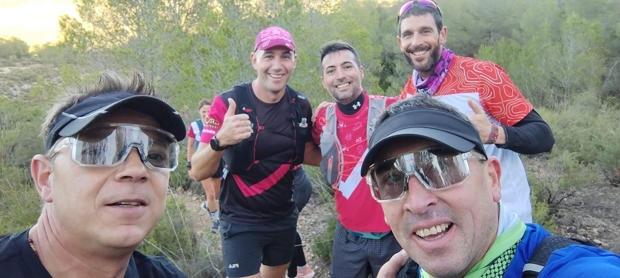 El Trail Caudete con el Trail Team de Almansa