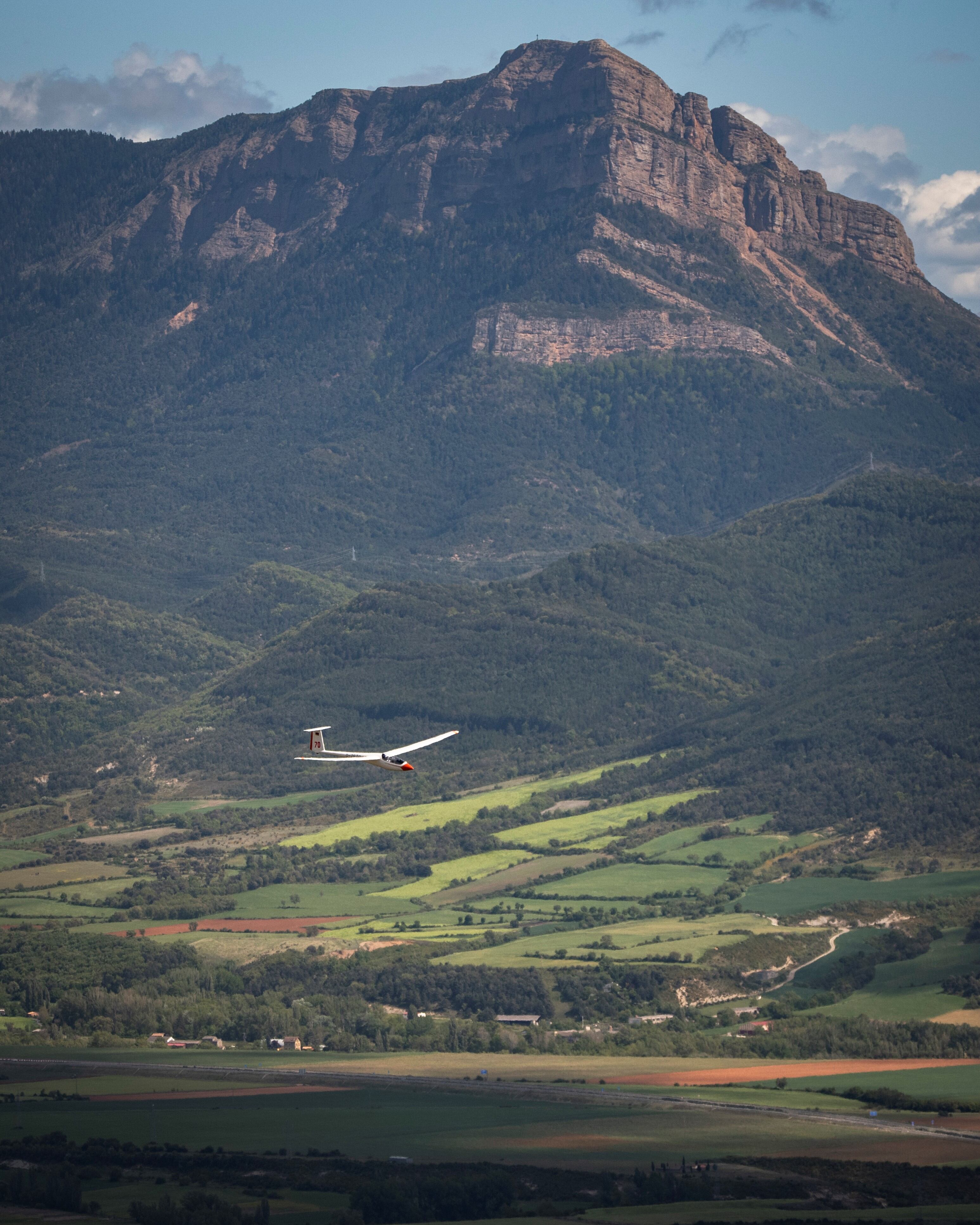 La prueba tenía uno de los puntos de viraje en el lugar donde nació el vuelo a vela en Huesca