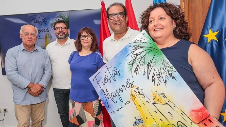 La obra de Mamen Cuevas protagoniza la portada de la publicación que anuncia la llegada de las Fiestas Mayores,