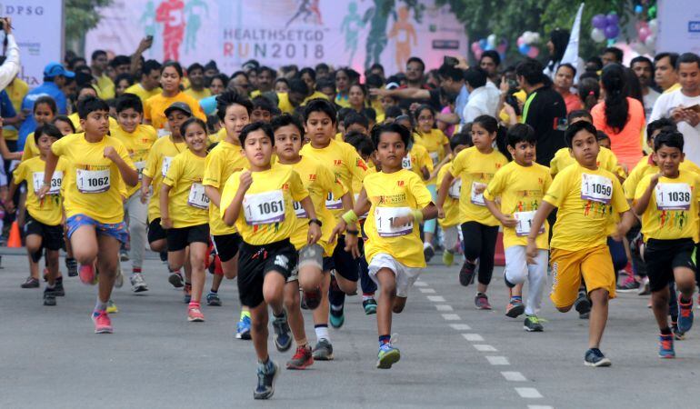 El atletismo lo practican muchos niños desde edades tempranas.