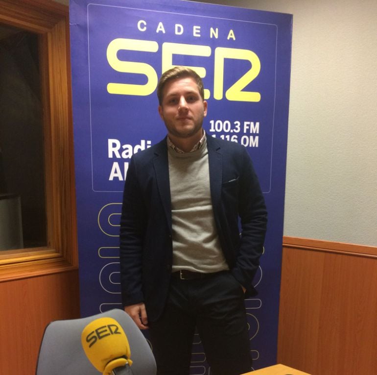 Nacho Hernando, en Radio Albacete