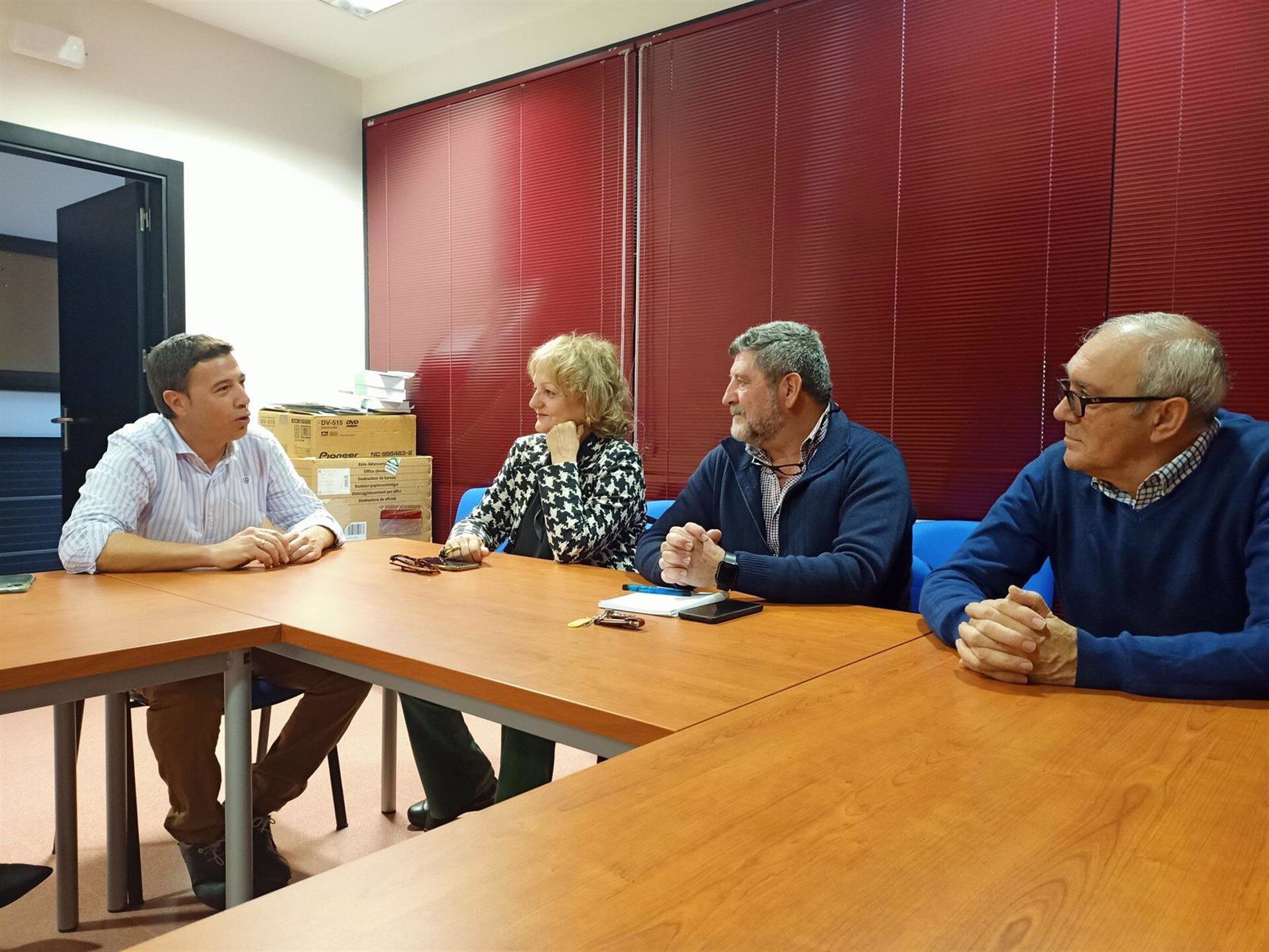 Reunión con la Asociación Provincial de Cronistas Oficiales